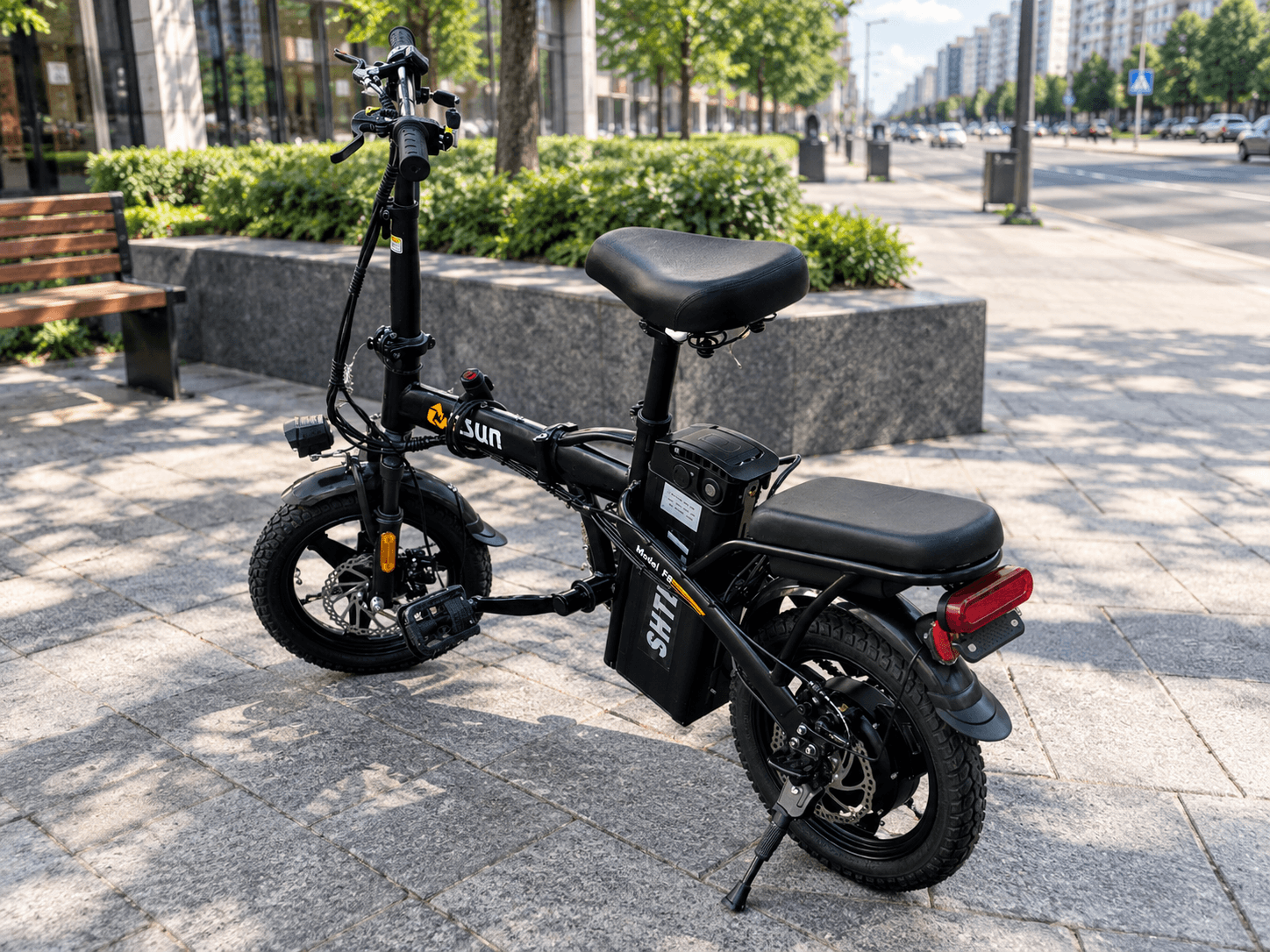 Складной Электровелосипед Shtenli Model F8 15.6A — изображение 6