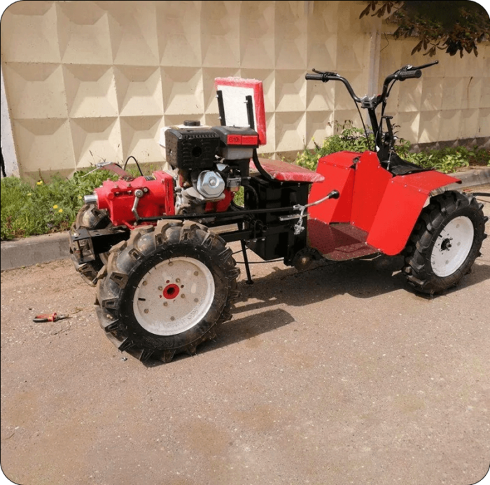 Минитрактор на базе SHTENLI 1900P с адаптером АМ-4 — изображение 2