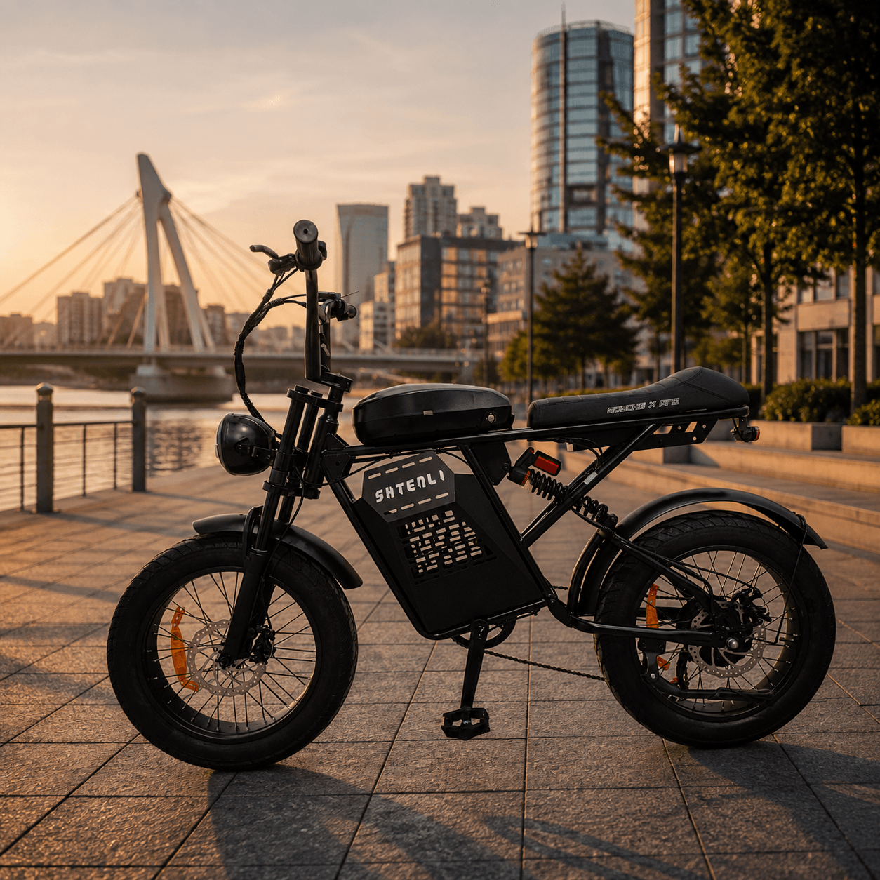 Электровелосипед Shtenli Apache X PRO