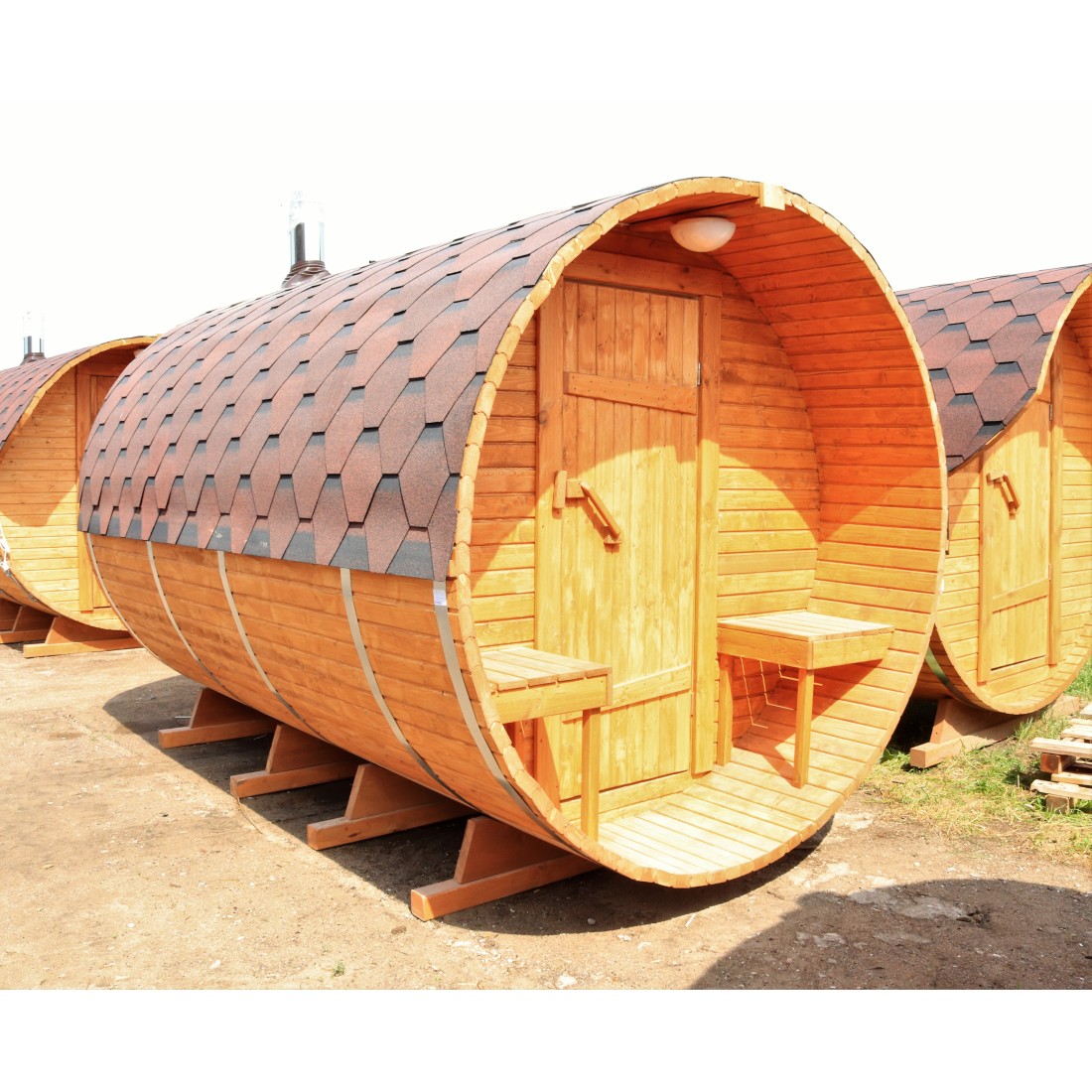 Баня бочка 3 метра — изображение 3