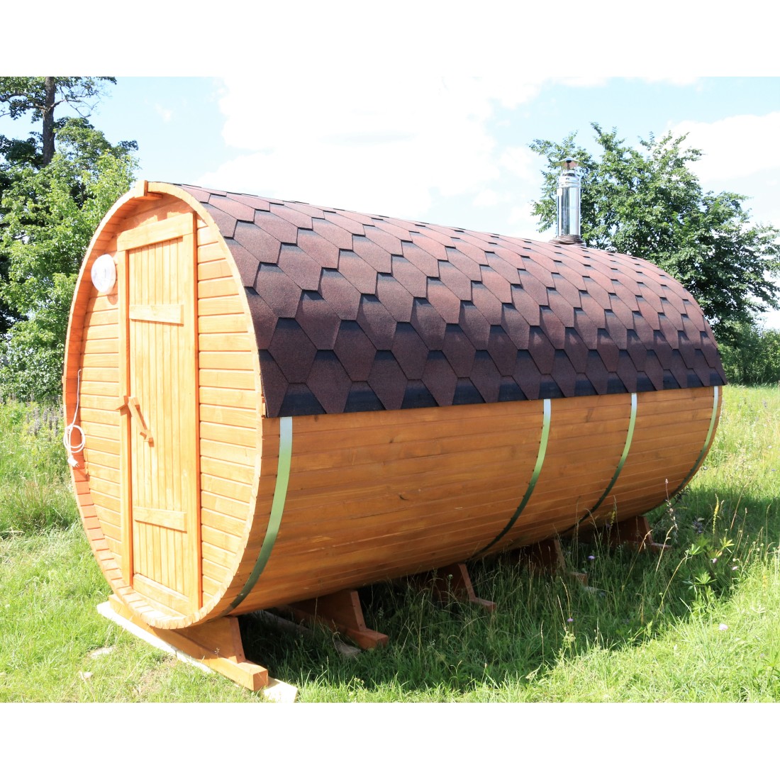 Баня бочка 4 метра