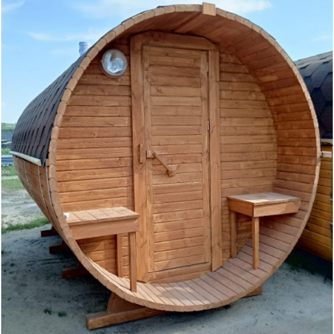 Баня бочка 4 метра — изображение 3