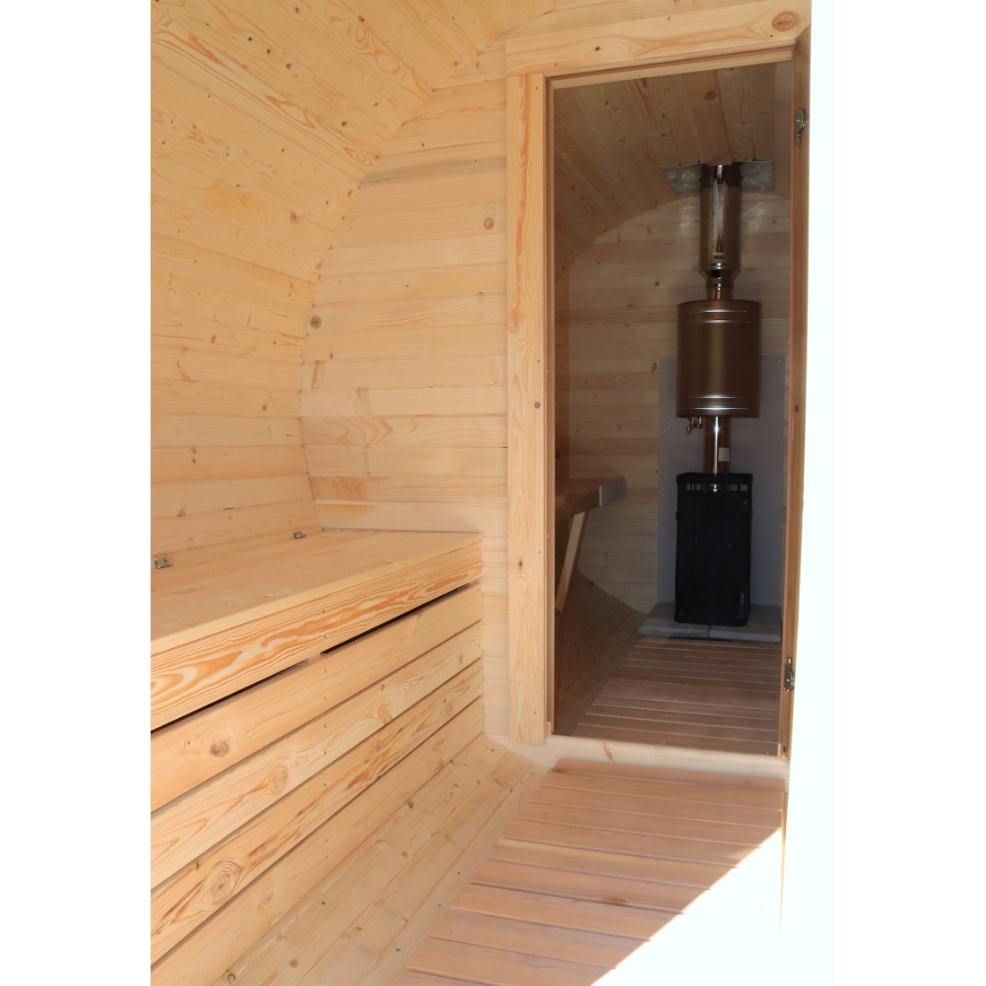 Баня бочка 4 метра — изображение 7